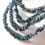 サファイア*インディゴ<br>小粒ティアドロップ-Tinker*beads.jp