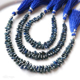 サファイア*ネイビー<br>小粒ティアドロップ-Tinker*beads.jp
