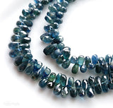 サファイア*インディゴ<br>小粒ティアドロップ-Tinker*beads.jp