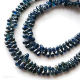 サファイア*ネイビー<br>小粒ティアドロップ-Tinker*beads.jp