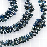 サファイア*ネイビー<br>小粒ティアドロップ-Tinker*beads.jp