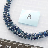 サファイア*インディゴ 小粒ティアドロップ-Tinker*beads.jp