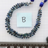 サファイア*インディゴ 小粒ティアドロップ-Tinker*beads.jp