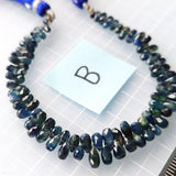 サファイア*インディゴ 小粒ティアドロップ-Tinker*beads.jp