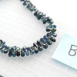サファイア*インディゴ 小粒ティアドロップ-Tinker*beads.jp