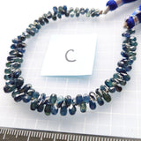 サファイア*インディゴ 小粒ティアドロップ-Tinker*beads.jp