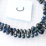 サファイア*インディゴ 小粒ティアドロップ-Tinker*beads.jp