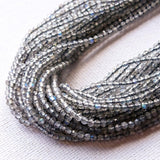 ラブラドライト</br>2.5mmボタンカット-Tinker*beads.jp