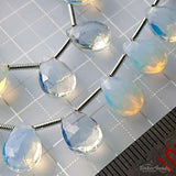 Tinker*quartz<br>オパライトカラー<br>ペアシェイプカット-Tinker*beads.jp