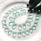 Tinker*quartz<br>ミントカイヤカラー<br>ペアシェイプカット-Tinker*beads.jp