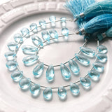 Tinker*quartz<br>アクアマリンカラー<br>ペアシェイプカット-Tinker*beads.jp