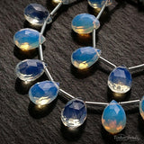 Tinker*quartz<br>オパライトカラー<br>ペアシェイプカット-Tinker*beads.jp