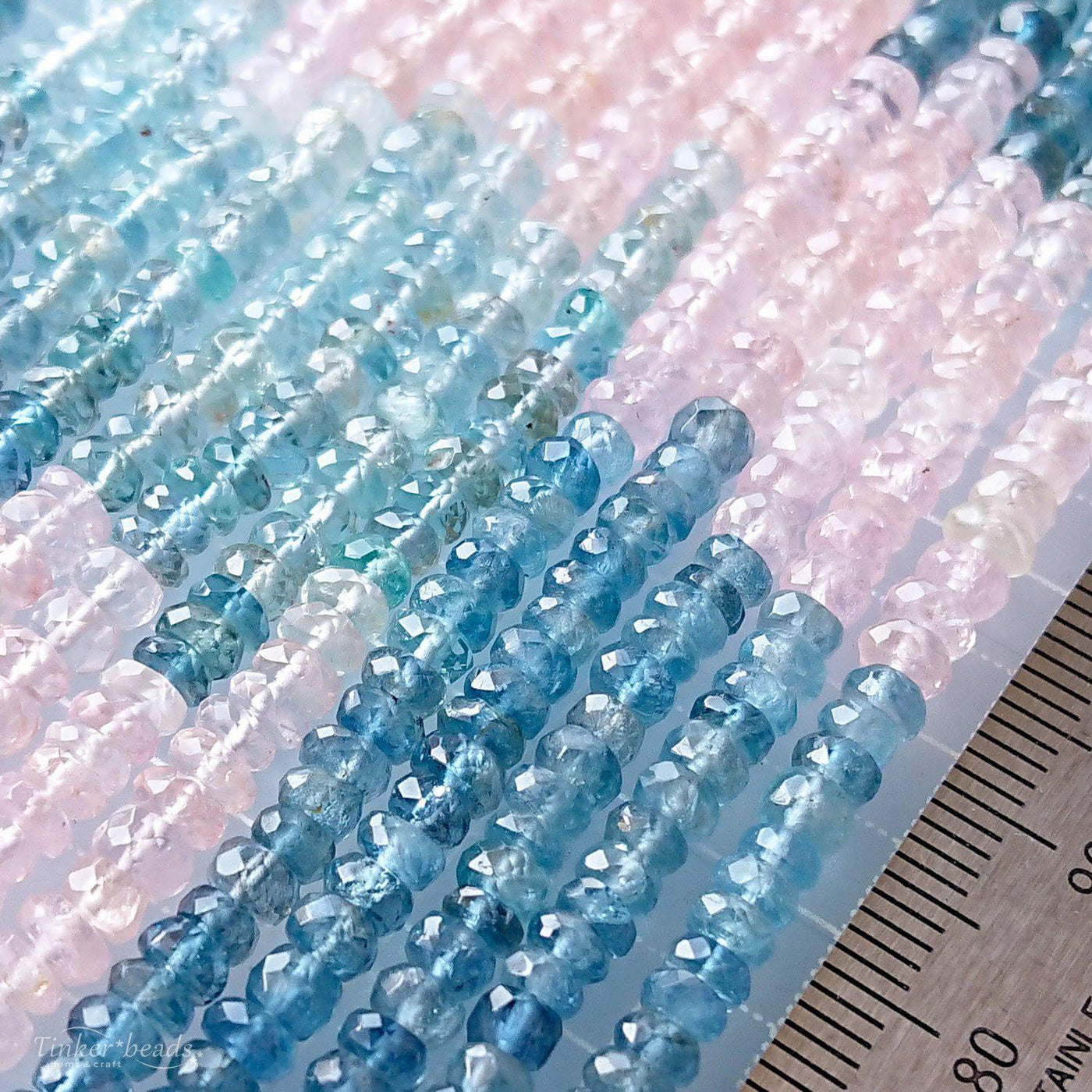 アクアマリン♡カクカクハート♡No.2033 アクアマリン♡カクカクハート