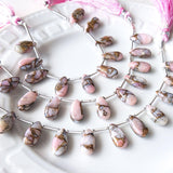 コッパーピンクオパール<br>15×7ペアシェイプ-Tinker*beads.jp