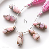 コッパーピンクオパール<br>25×10mmペアシェイプ-Tinker*beads.jp