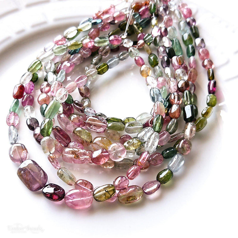 マルチカラートルマリン スムースオーバル – Tinker*beads.jp