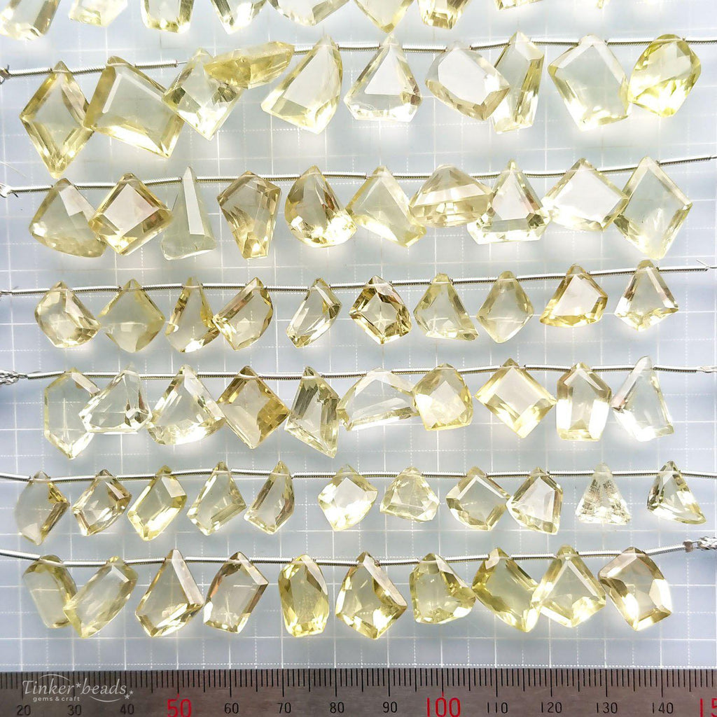 レモンクォーツ 宝石質 フリー形状
