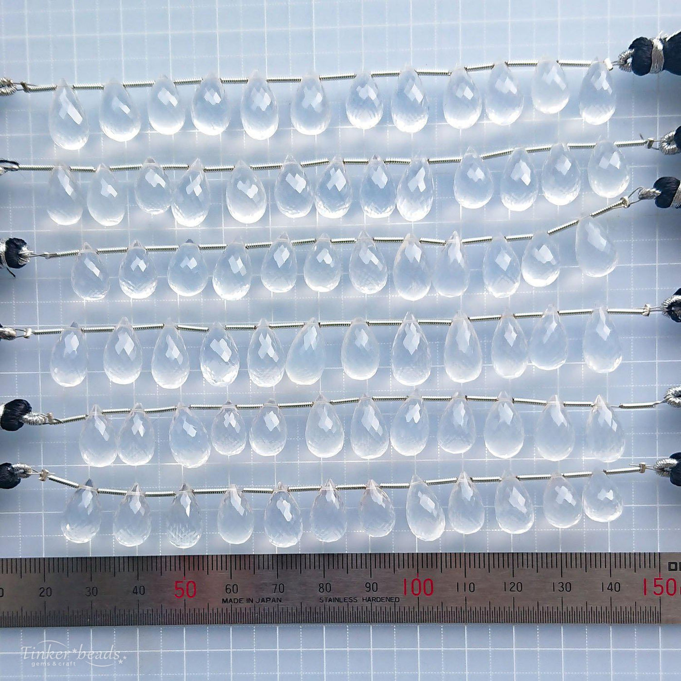 アイスクォーツ 大粒ティアドロップ – Tinker*beads.jp