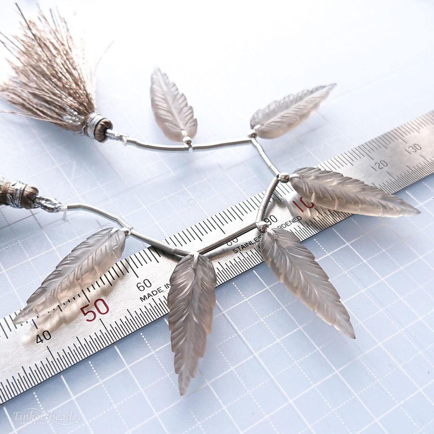 スモーキークオーツ フロストリーフ – Tinker*beads.jp