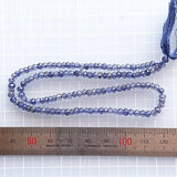 アイオライト<br/>3mmボタンカット-Tinker*beads.jp