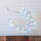 ミスティッククォーツ<br>10mmスムースドロップ-Tinker*beads.jp