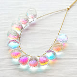 ミスティッククォーツ<br>10mmドロップ-Tinker*beads.jp