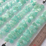 アマゾナイト<br>10mmスライスカット-Tinker*beads.jp