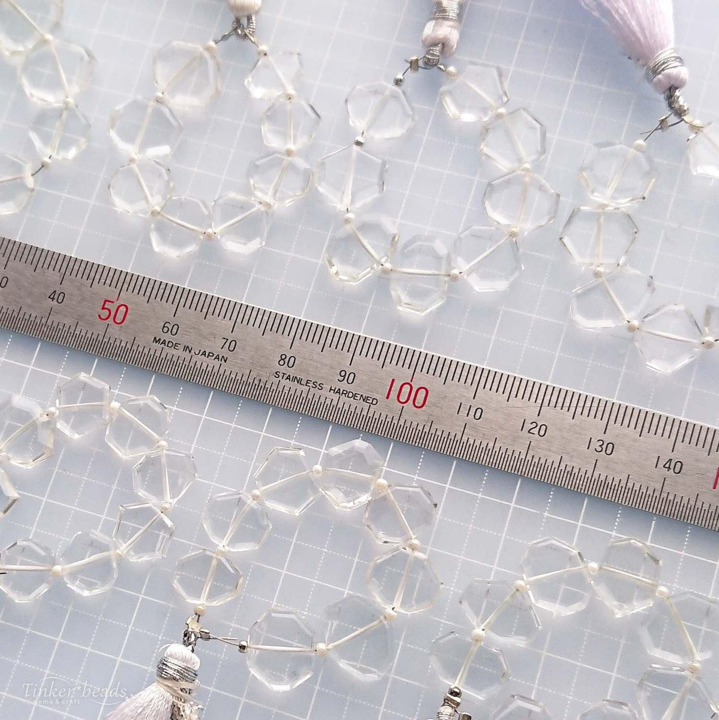 クリスタルクォーツ 10mmオクタゴンスライス – Tinker*beads.jp