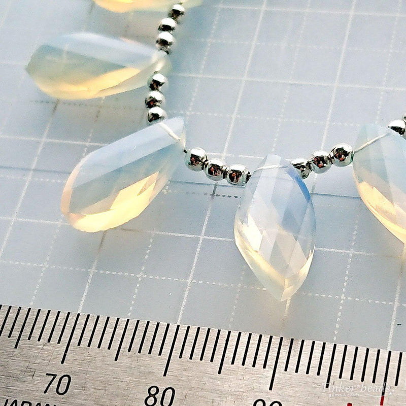 Tinker*quartz<br>オパライトカラー<br>ツイストマーキス-Tinker*beads.jp