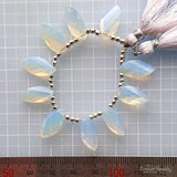 Tinker*quartz<br>オパライトカラー<br>ツイストマーキス-Tinker*beads.jp