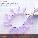 Tinker*quartz<br>スコロライトカラー<br>ツイストマーキス-Tinker*beads.jp